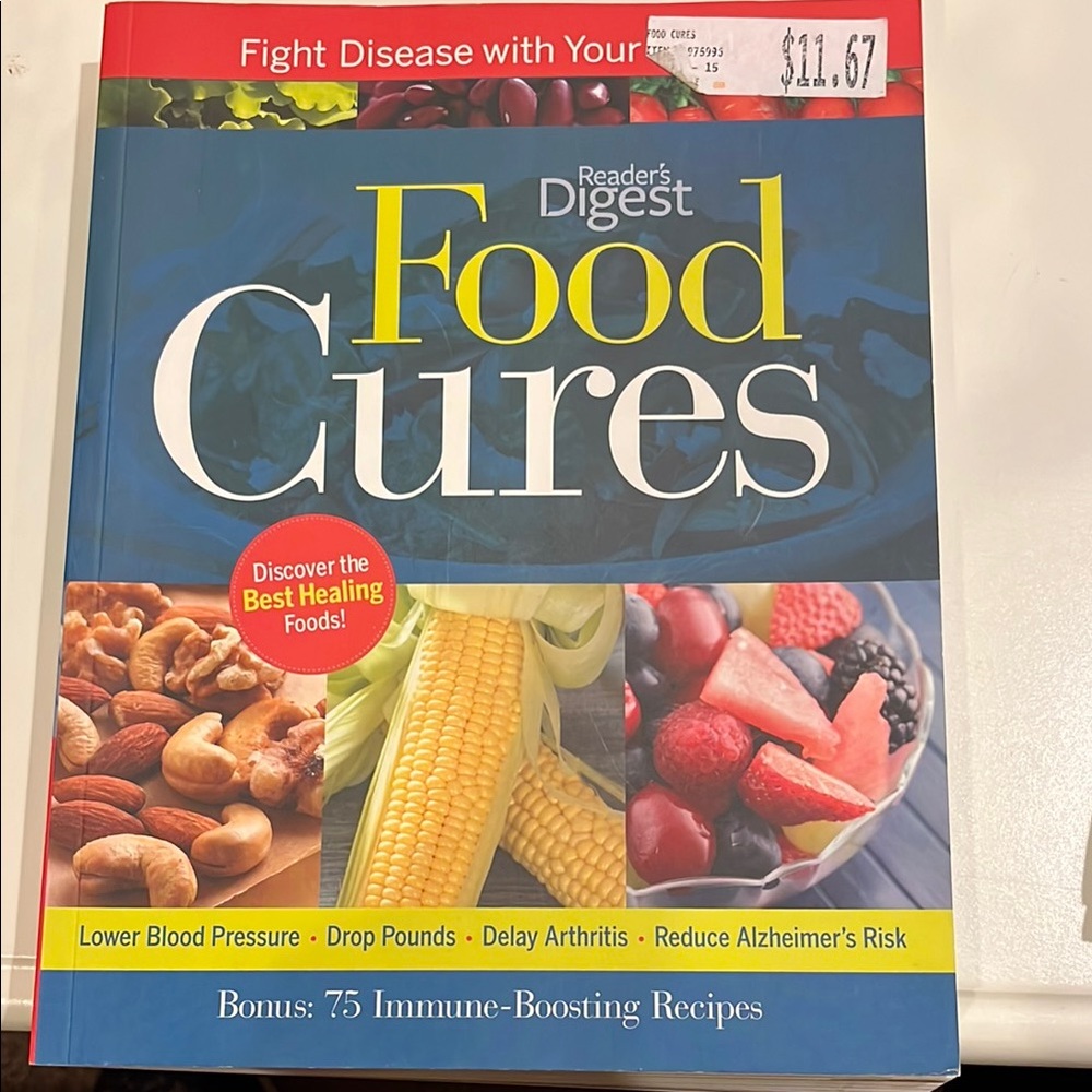 Readers Digest Food Cures Book - NWT